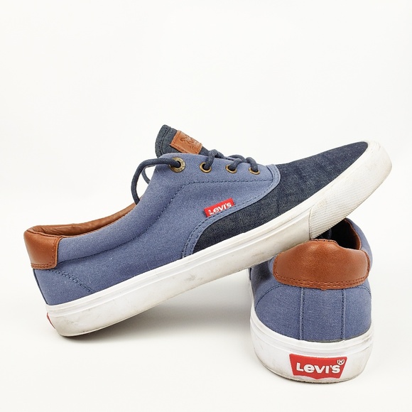 Levi's Ethan Denim DNM 2 Sneakers Mens US Size 9 - Picture 1 of 6